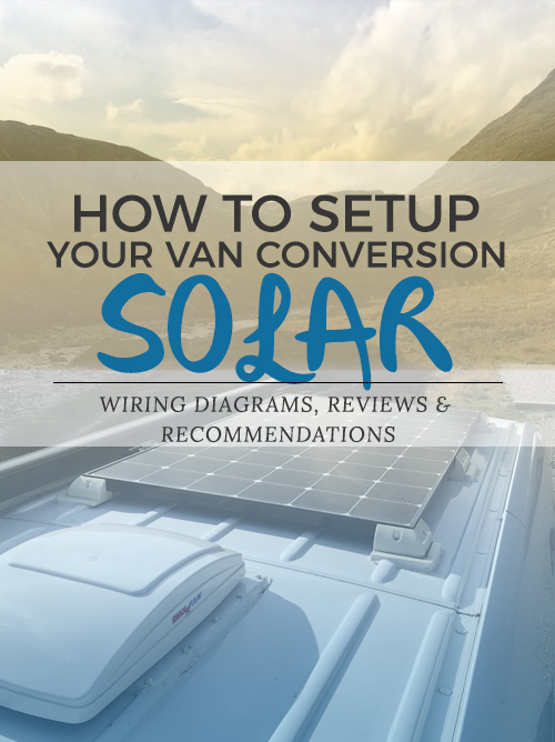 sprinter van conversion solar setup guide and wiring diagram for pinterest