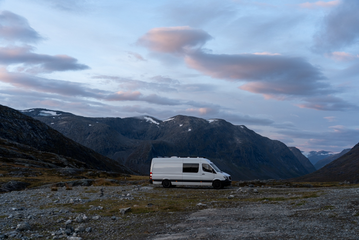 van overnight spot