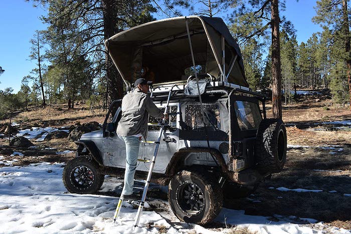 raptor series jeep roof top tent
